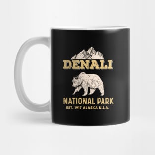 Mt Mount Denali National Park Alaska Bear Mug